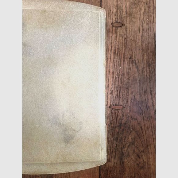 Vintage Fiberglass Set of 2 Lap Trays - Butterflies and Leaves, MCM Atomic Era - Picture 8 of 8